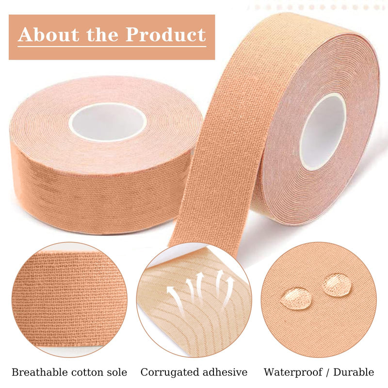 [Australia] - "Face Lifting Tape Pack of 2 Rolls Kinesio Tapes Myofascial Face Lifting Tape Face Tape Against Wrinkles Patch for Muscle Tightening Tapes and Tightening Facial Skin for Women" 