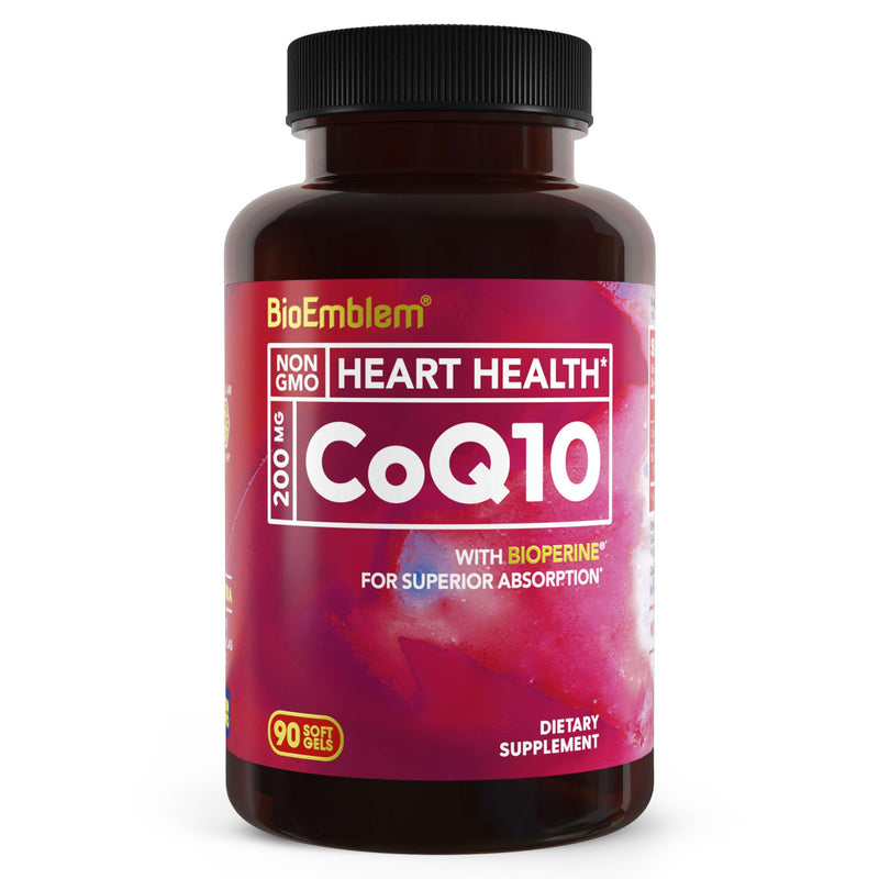 BioEmblem Vitamin D3 K2 Capsules CoQ10