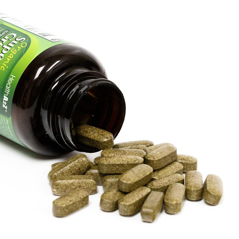 [Australia] - HealthA2Z¬Æ Organic Superfood Greens | 60 Tablets | Greens Blend 720mg | Fruits & Veggies Blend 580mg | Alfalfa, Broccoli, Spinach, Spirulina, Apple, Beet Root, Strawberry & Much More! 