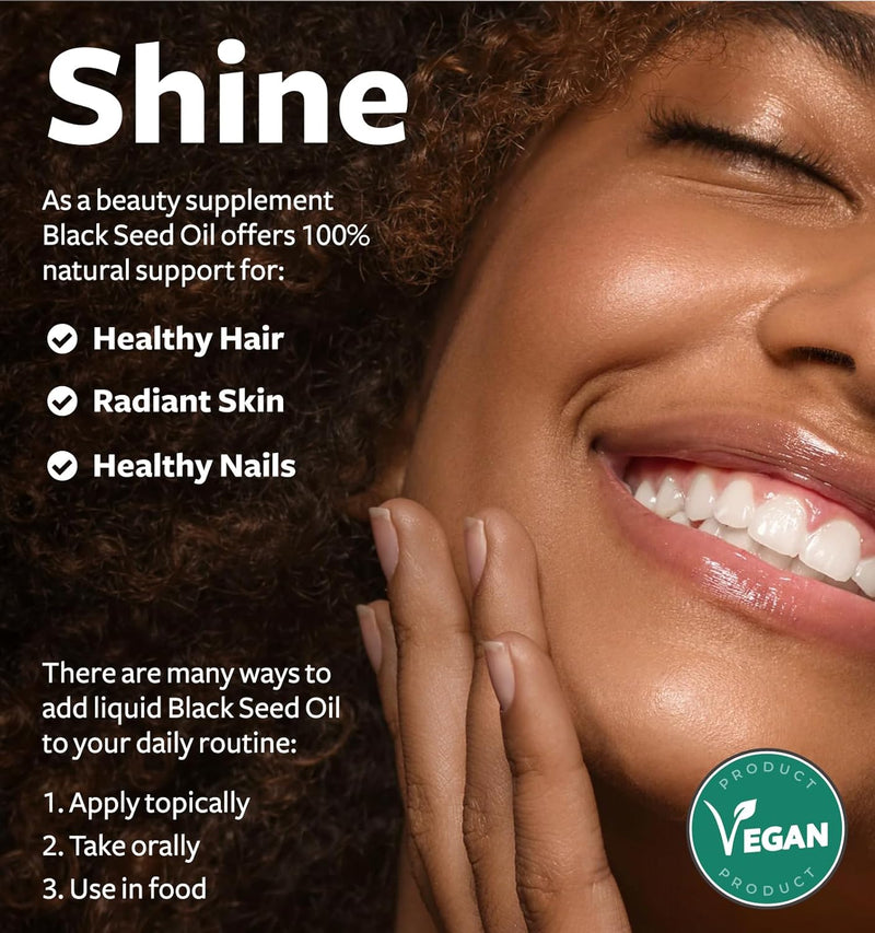 [Australia] - USDA Black Cumin Seed Oil Organic ‚Äì Nigella Sativa Black Seed Oil Organic Cold Pressed & Unrefined in Glass Bottle ‚Äì Vegan, Non-GMO Blackseed Nails & Hair Growth Oils (4 fl oz) 4 Fl Oz (Pack of 1) 