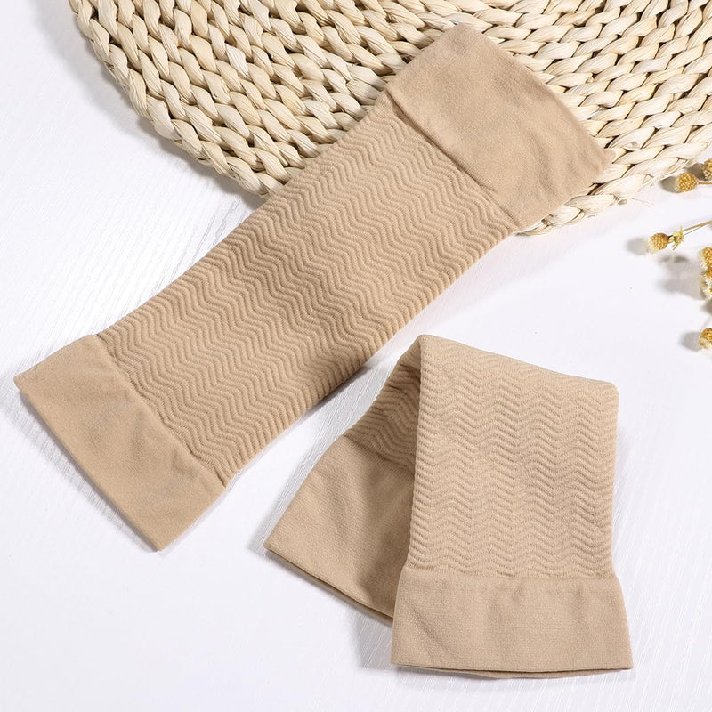 [Australia] - L size 2 pairs compression arm sleeves lymphedema arm warmer shaper arm warmers arm stocking arm sleeve compression sleeve for elbow arm sleeve 