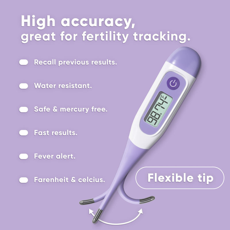 [Australia] - Wondfo Digital Basal Thermometer for Women Fertility ‚Äì BBT Thermometer for Ovulation & Pregnancy Tracking ‚Äì High Accuracy & LCD Display & Waterproof 