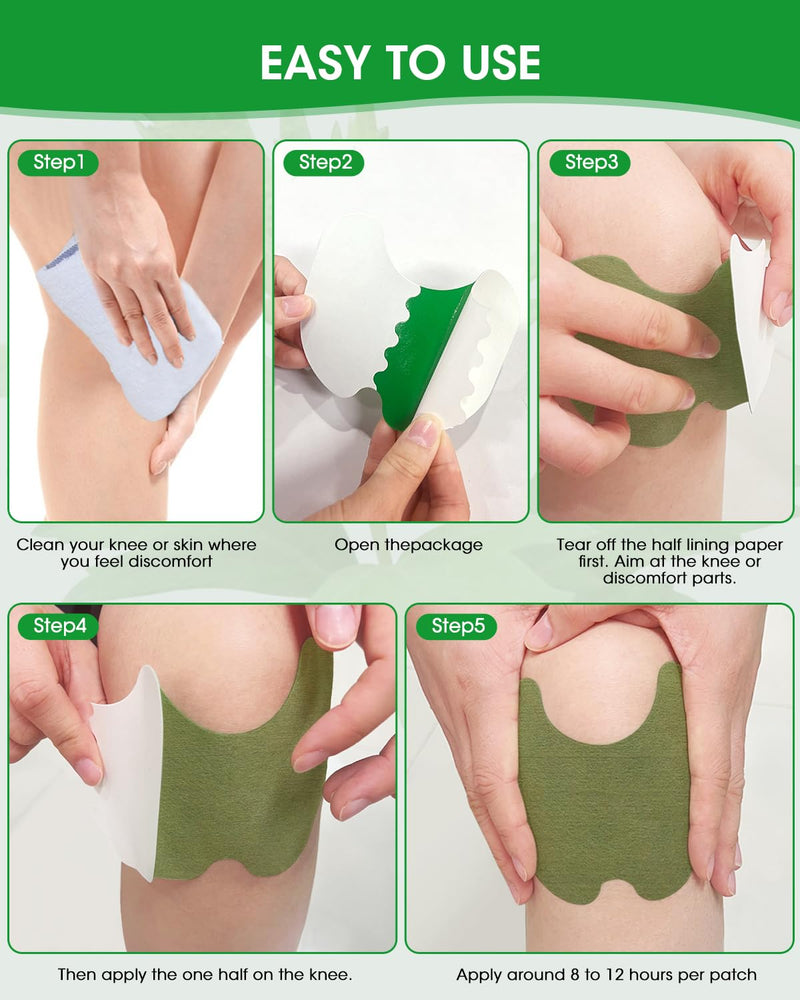 [Australia] - Knee patches, natural, comfortable, warming, pain relief, inflammation reduction, promoting blood circulation 
