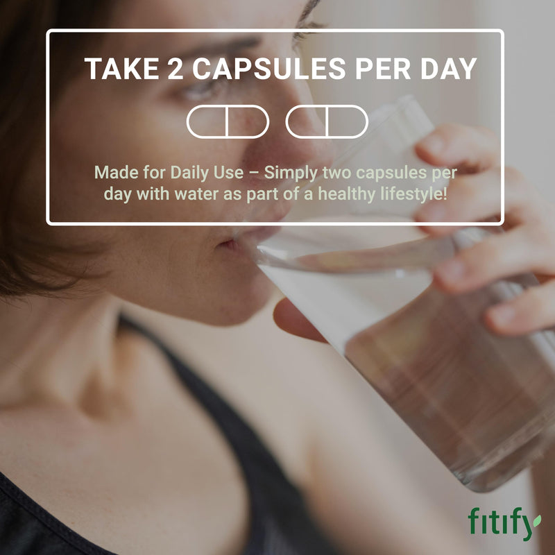 Fitify - 60 Capsules, Weight Management Capsules - Natural Ingredients, Cutting-Edge Food Supplement, Support Healthy Digestion, Supplement Heaven