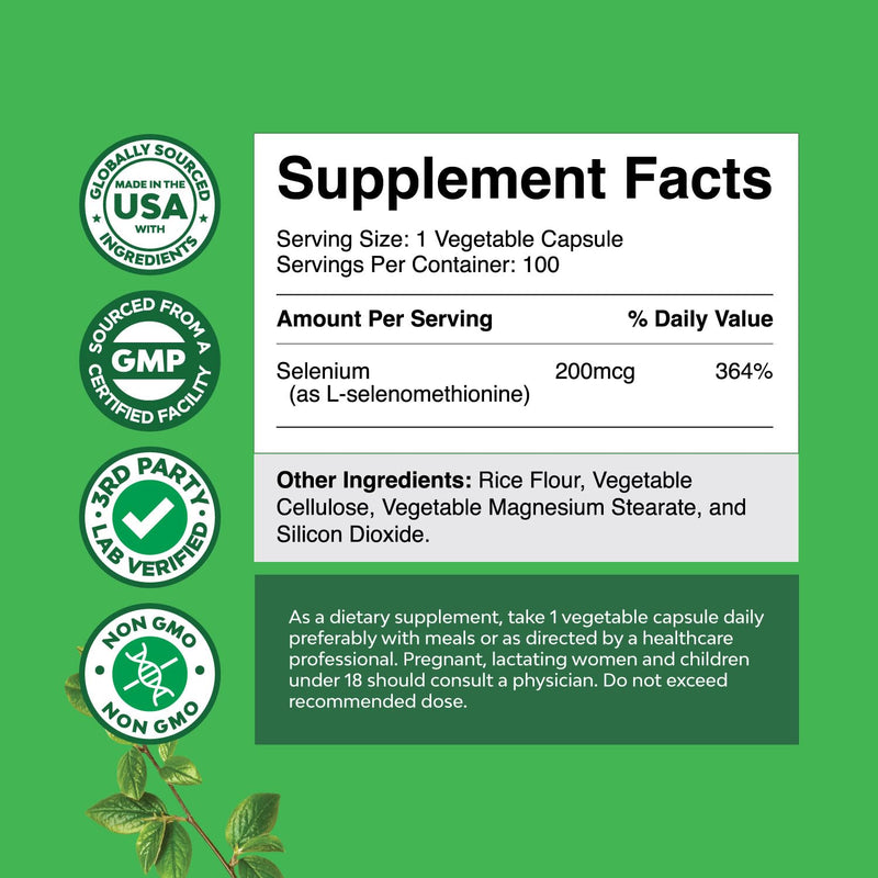 Bundle of Extra Strength Saw Palmetto for Women and Pure Selenium Thyroid Support Supplement - DHT Blocker Thickening Hair Vitamins for Hair Loss - Antioxidant Supplement and Natural Immune Booster