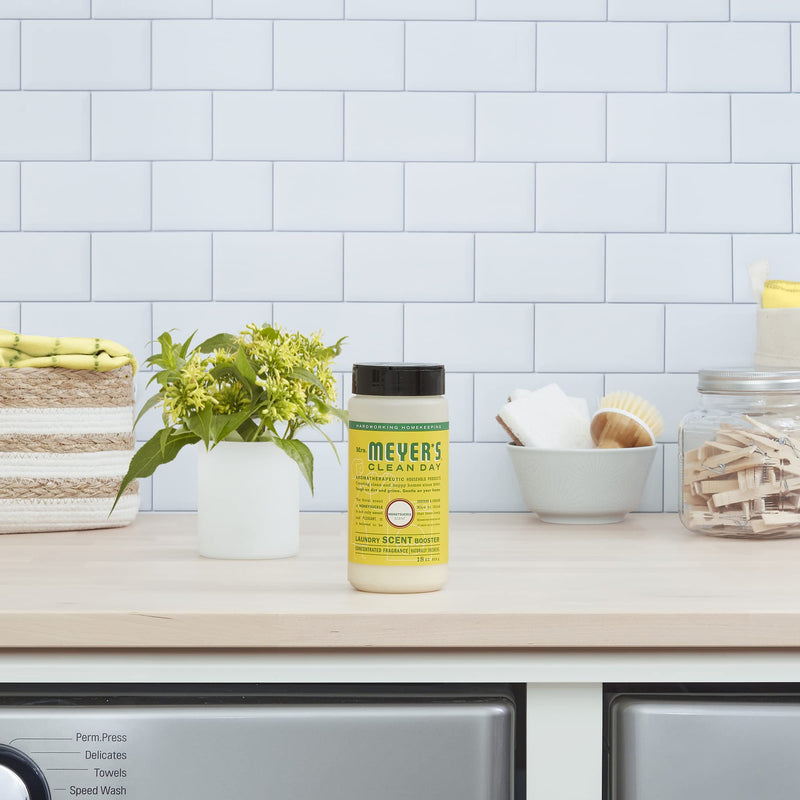 [Australia] - MRS. MEYER'S CLEAN DAY Laundry Booster, Pair with Liquid Laundry Detergent Or Detergent Pods, Honeysuckle, 18 oz 1.13 Pound (Pack of 1) 