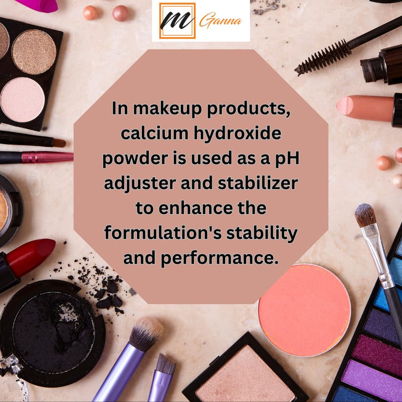 100% Natural Calcium Hydroxide Powder 227 GMS / 0.5 LBS for Creams, Lotions and Cosmetic Formulations