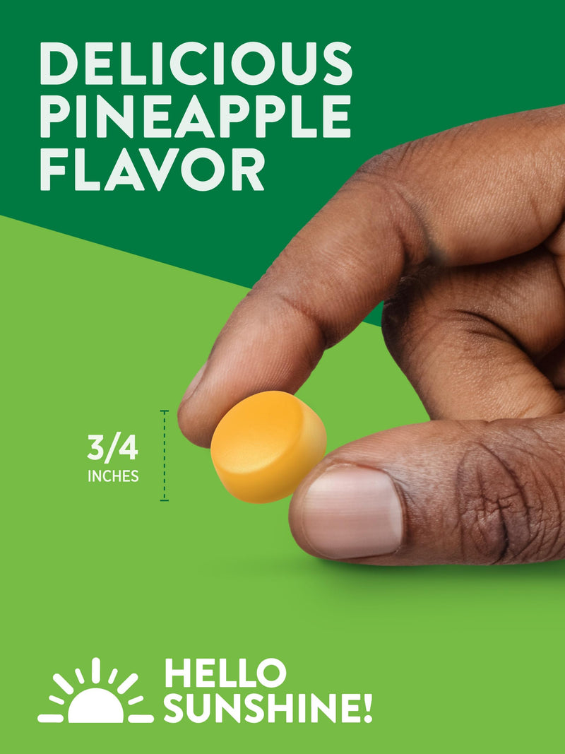 Nature's Truth Vitamin D3 Gummies | 2000 IU | 70 Count | Pineapple Flavor | Vegetarian, Non-GMO and Gluten Free Supplement 70 Count (Pack of 1)