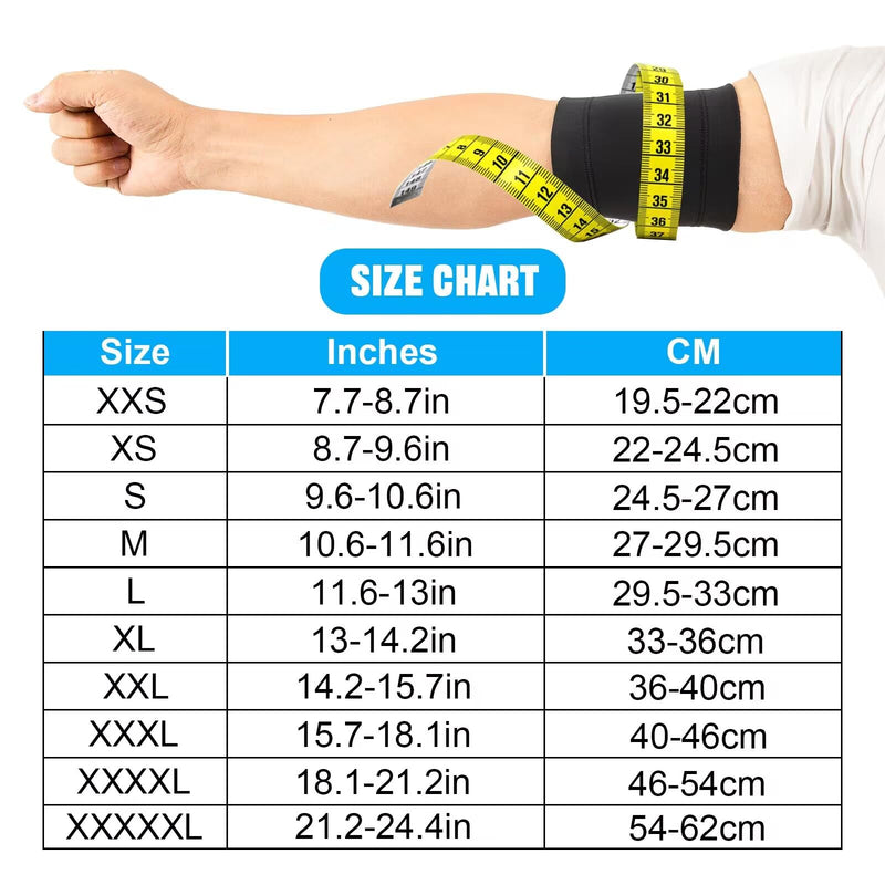 [Australia] - Diabetic Sensor Armband Diabetes Sensor Cover for Insulin Pod Monitoring Systems Omnipod Dexcom Freestyle Libre Protects Insulin Pod During Sports Replace Adhesive Patches Tape Diabetic Supplies(L) L 