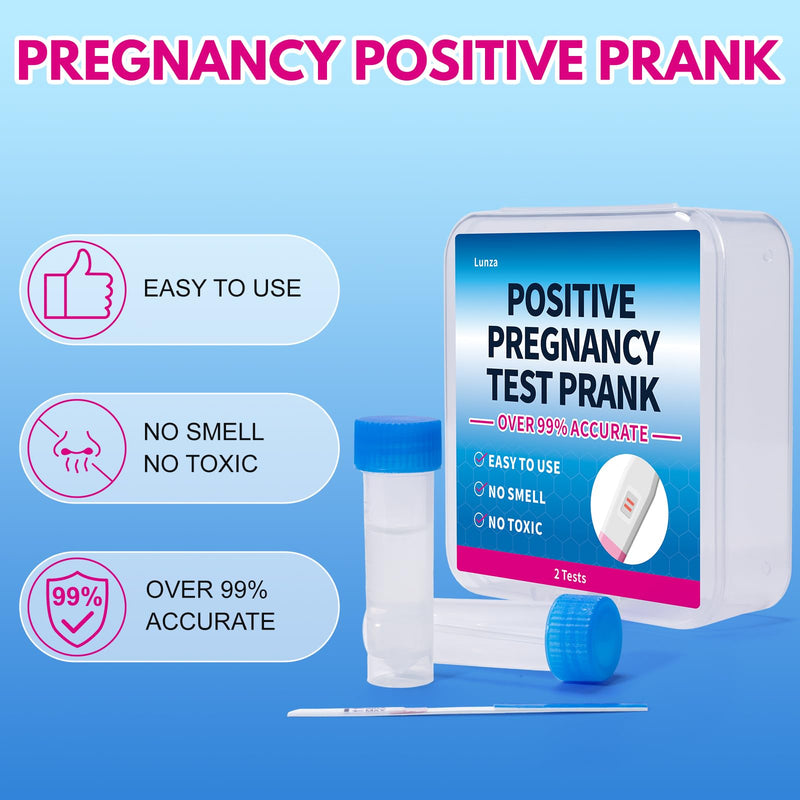 HCG Water Drops, Clear & Odorless - Positive Pregnancy Test Prank Pregnancy Test Always Positive - Perfect for Party Pranks and April Fool's Day Jokes