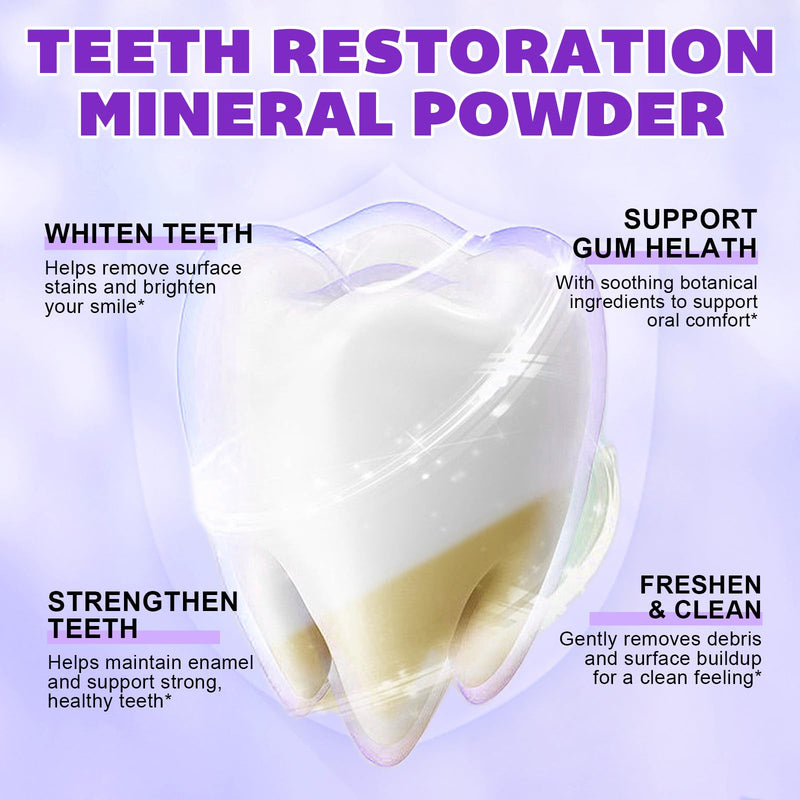 [Australia] - Teeth Whitening Powder - Snow Teeth Whitening Powder with Pap+ Formula, Peroxide-Free, No Sensitivity & Enamel Safe - Removes Coffee, Tea, Wine, Tobacco & Food Stains - 35g | 1.23oz 