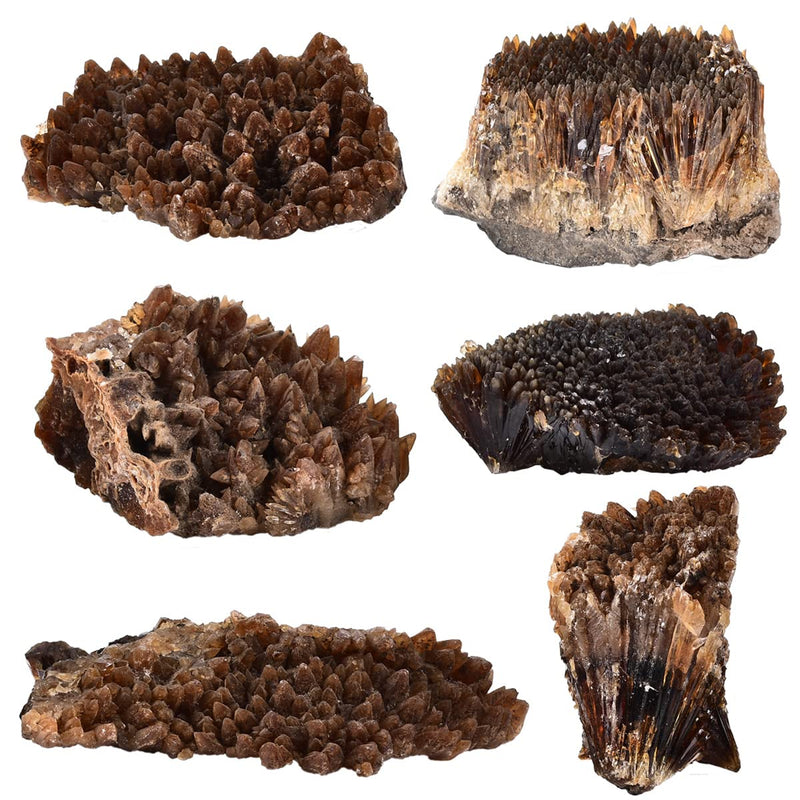 JIC Gem Natural Amber Calcite Healing Crystal Cluster Geode Raw Irregular Mineral Gemstone Large Home Decor 1.1-1.54 Lbs 1.10-1.54 Pound
