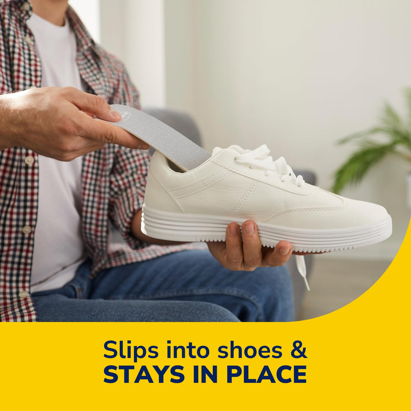 [Australia] - Dr. Scholl's Go Sockless! Cushioning Insoles, Unisex, 3 Pairs, Trim to Fit Inserts Shoe Insert 