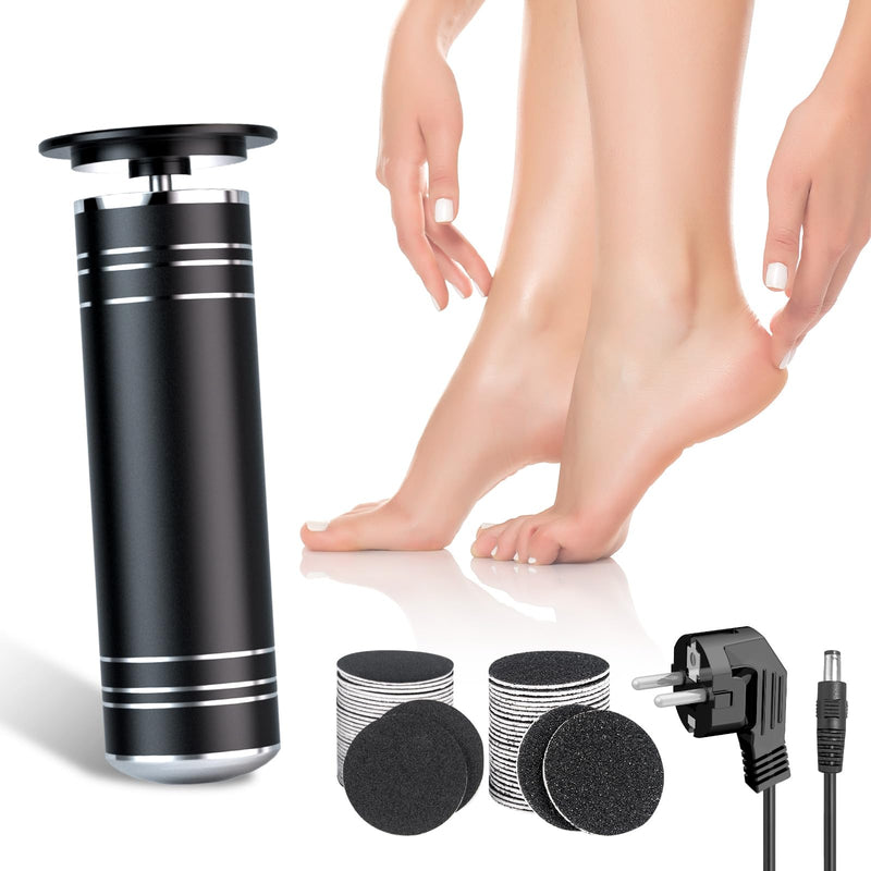 [Australia] - AORAEM Electric Callus Remover, Adjustable Speed Pedicure Set, Professional Callus Removal Foot for Dead Skin Dry Skin Cracked Heels Calluses, with 60 Replacement Sanding Pads 