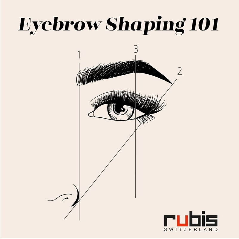 Rubis Classic 6-Star Stainless Steel Slanted Tweezers for Precise Eyebrows and Hair Removal, 1K103CT, Gold, The Gold Collection,Rubis Switzerland Swiss Made World Renowned Precision