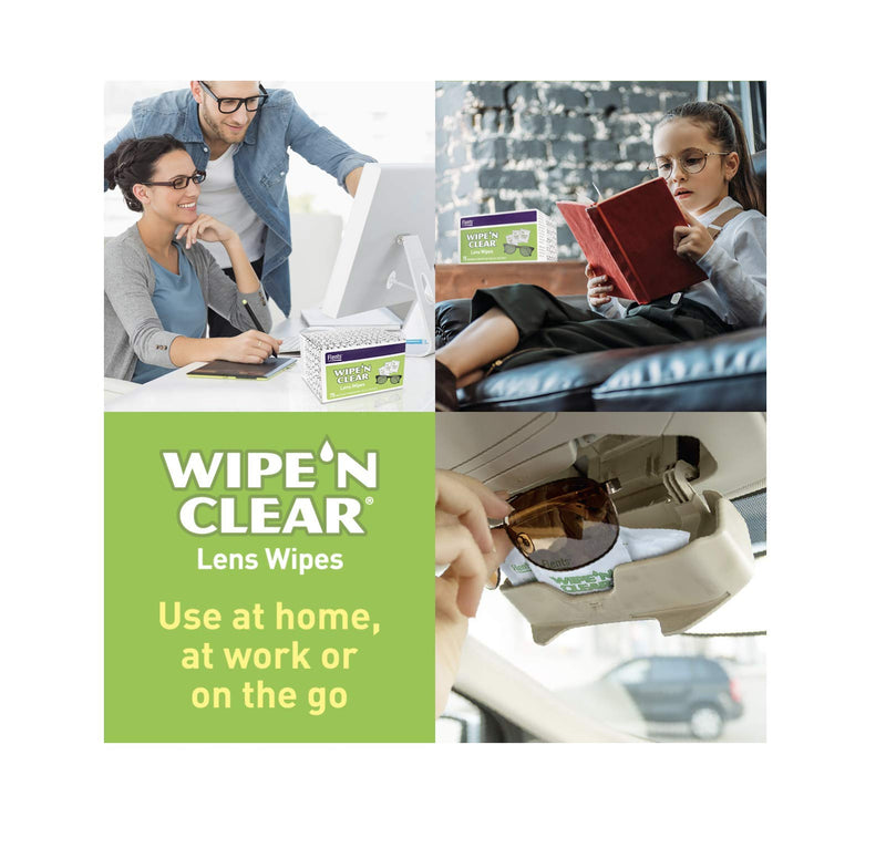 [Australia] - Flents Eyeglass Cleaner Lens Wipes - 225 Count (3 Boxes of 75) Individually Wrapped Pre-Moistened Cleaning Cloths Anti-Streak for Eyeglasses, Sunglasses, Phone Screens, Computer Monitors 