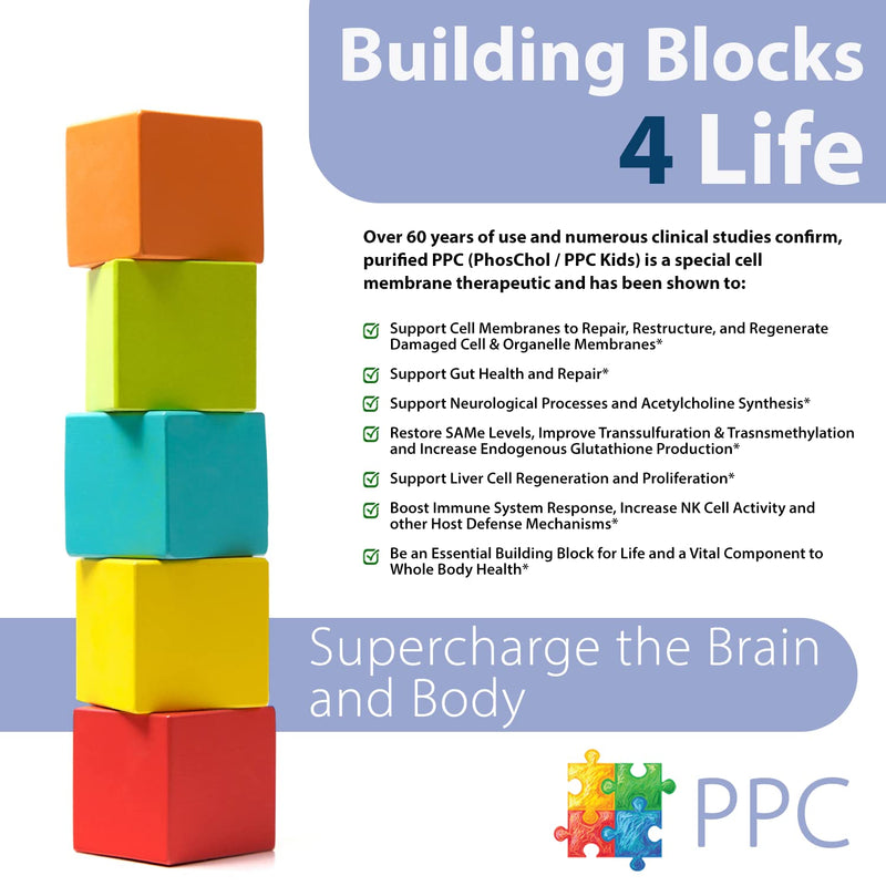 [Australia] - PhosChol PPC Polyenyl PhosphatidylCholine Choline Supplement for Kids 1000mg Liquid 8 oz 