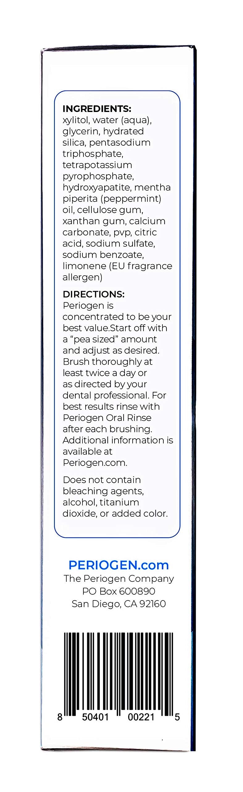 [Australia] - Periogen Toothpaste - Super Cleaning Plaque & Tartar Control Formula - SLS Free- 2-Pack 