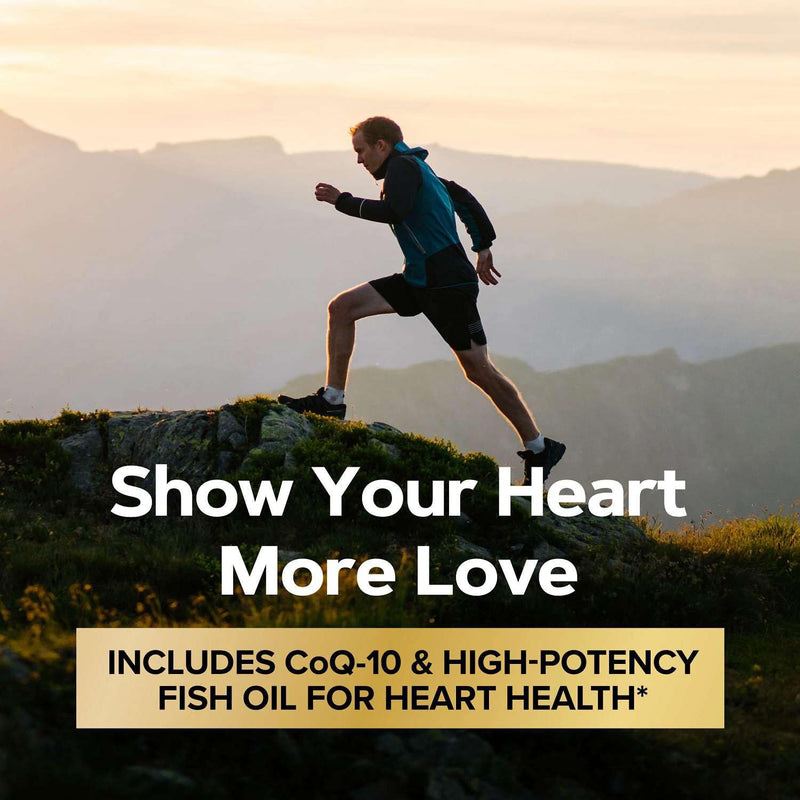 GNC Mega Men 50 Plus Vitapak Program for Men, 30 Packets, 30 Day Supply | 5-in-1 Daily Vitamin Pack with Clinically Proven Multivitamin, Fish Oil for Heart Health, and Saw Palmetto Prostate Support