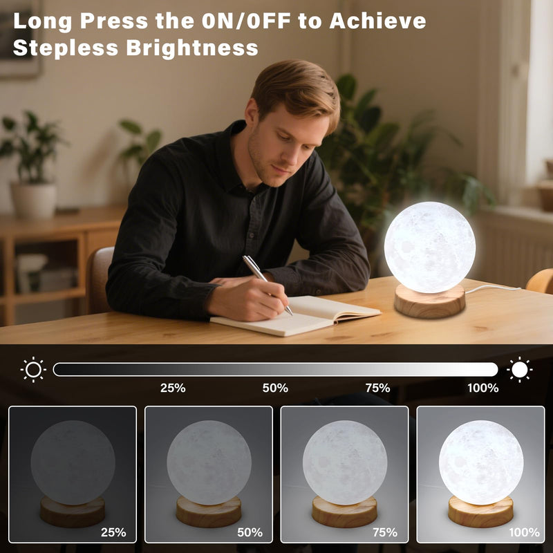 [Australia] - Light Therapy Lamp,10000 Lux Sun Lamp with 3 Color Temperatures,Stepless Brightness,Timer & Memory Function, Happy Sunlight Lamp,Full Spectrum Light with Remote Control for Home, Office Brown 