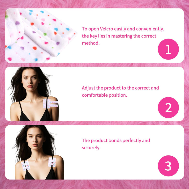 [Australia] - 2 Pcs Bra Strap Pad Protector for Chest Port Pillows Protector for Chemo Patients, Pacemaker Heart Surgery Recovery Support Cushion Pacemaker Pillow for Bra Post-Surgery 