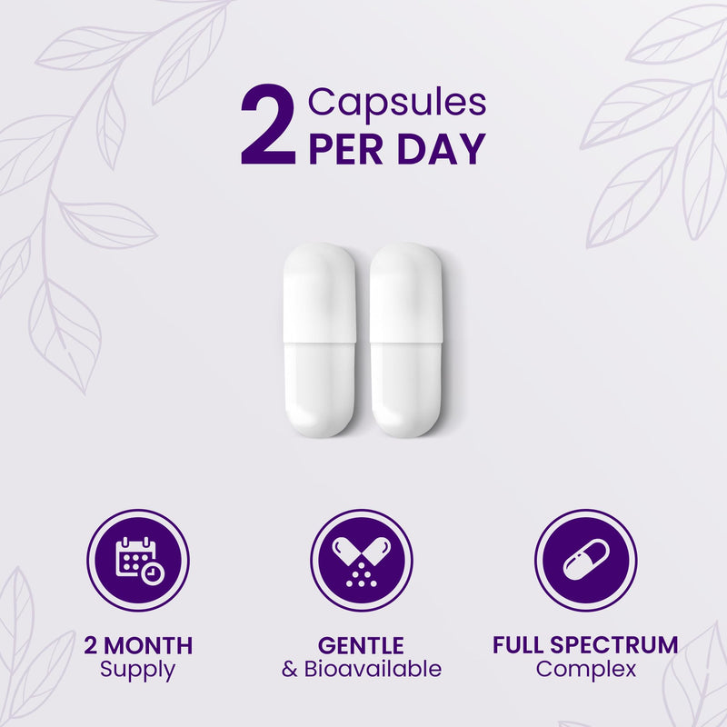 Advanced Magnesium Glycinate 4-in-1 Complex | Made in The UK | 1233mg of Mag Bisglycinate, Citrate, Malate & Taurate | Magnesium Supplements | More Varieties, More Benefits | 120 Capsules Magnesium 4-in-1 120 count (Pack of 1)
