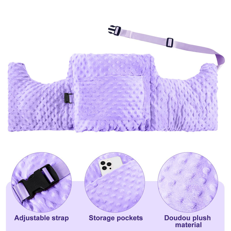 [Australia] - Geelin Post Mastectomy Pillow Breast Surgery Essential Heart Surgery Breast Reduction Augmentation Patients Seatbelt Protection Post for Cancer Patient Care Gift 