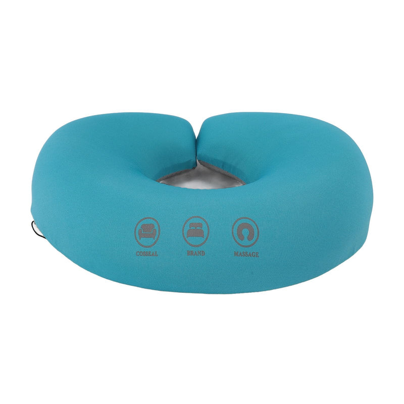 Ymiko Massage Pillow, Soft Neck Head and Back Support After Surgery Face Down Prone Cushion Bed Headrest Pillow for Sleeping Contoured Home Massage Headrest (Green) Green