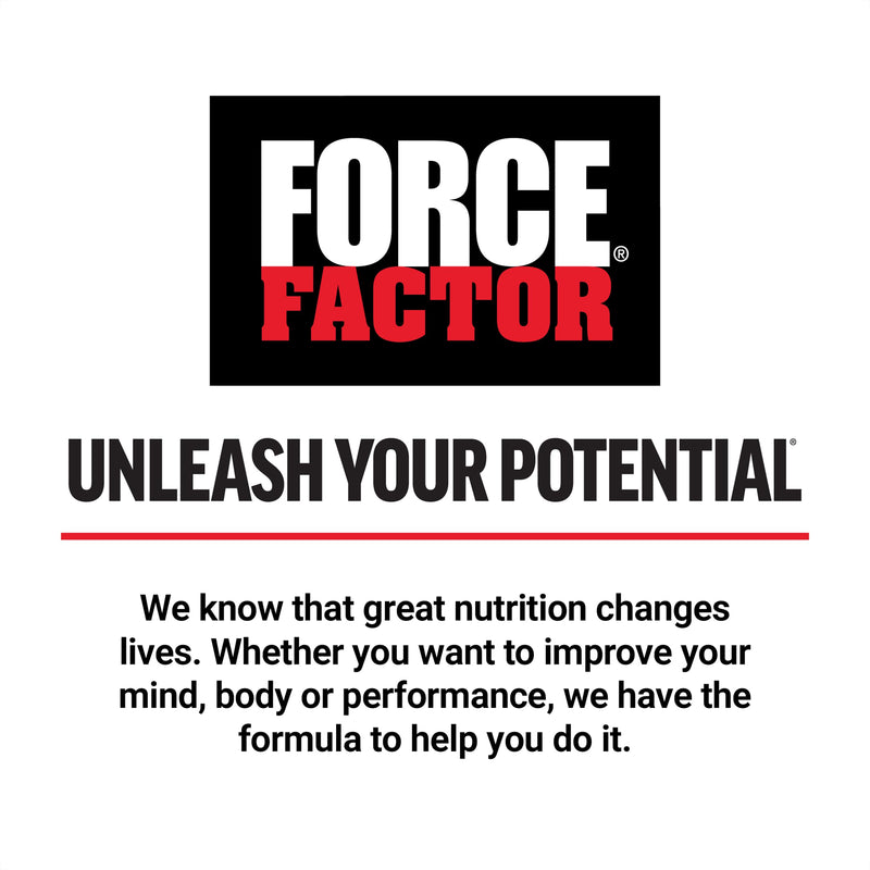 [Australia] - FORCE FACTOR DMAE Supplement for Concentration, Focus, and Healthy Cognitive Function, Brain Supplement & Neurotransmitter Support, Vegan, Non-GMO, 100 Capsules 