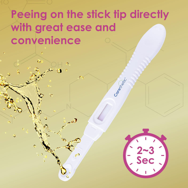 [Australia] - [5 Pack] Carethetic FSH Menopause Test Kit - Midstream at-Home Menopause Test, High-Sensitivity FSH Detection for Perimenopause & Fertility Monitoring 