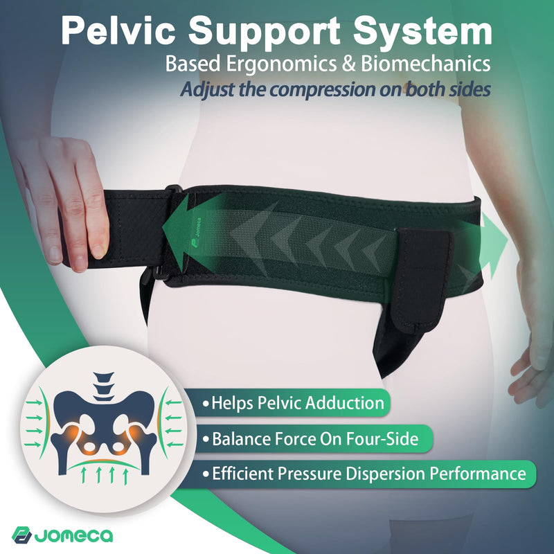 Pelvic Support Belt for Prolapse, Pro Band Brace for Vulvar Varicosities, SPD Treatment, LCS, Groin, Pelvic Floor, Organ Prolapse Support Relieve Tilted or Twisted Pelvis Girdle Pain (Large) Large