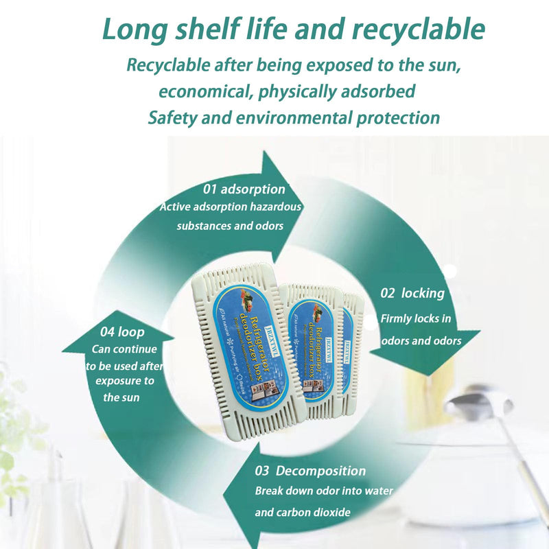 [Australia] - Activated carbon deodorizers are suitable for homes, refrigerators, wardrobes, and cars - a set of 5, used for deodorization, moisture-proof, and formaldehyde removal 