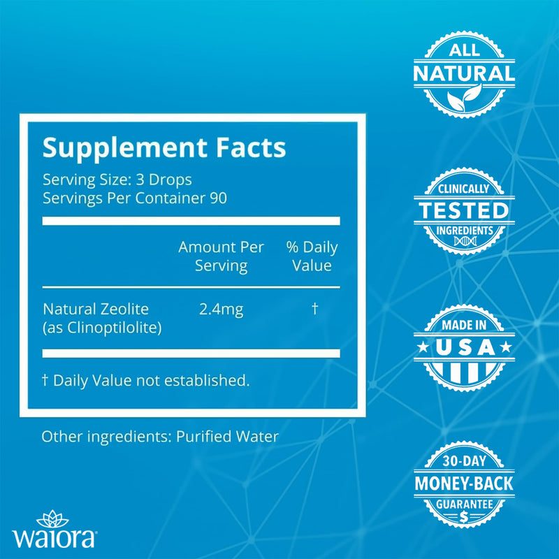 Natural Cellular Defense (NCD) Liquid Supplement, Advanced Mineral & Botanical Formula, Daily Immune & Cellular Wellness, Easy Absorption Drops, pH Balance, Cleansing (One .5 oz Bottle, 90 serv.) 1