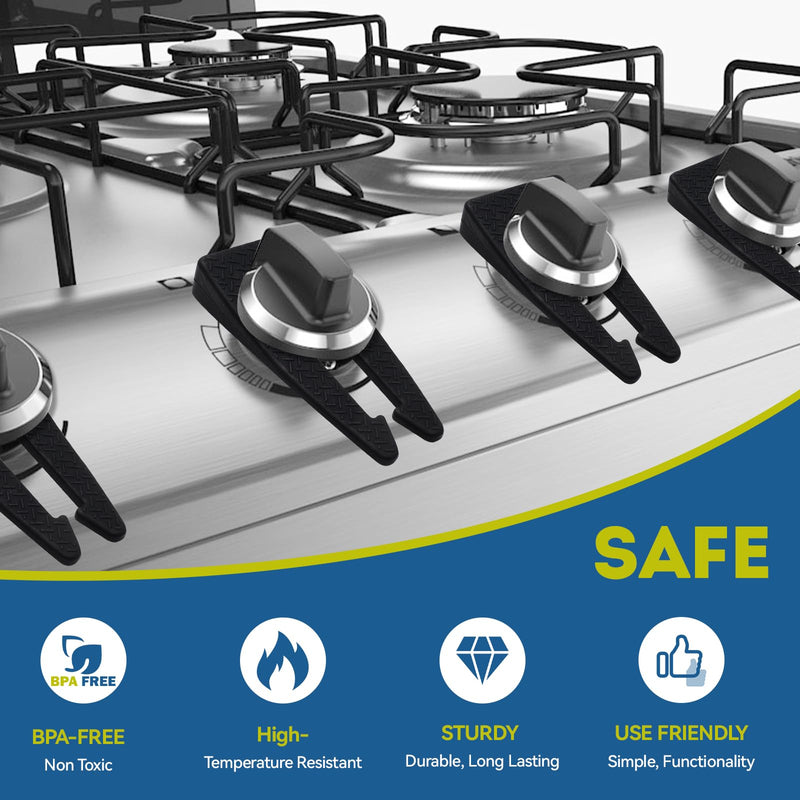 [Australia] - Stove Knob Safety Covers Baby Proof, Gas Stove Knob Covers for Child Safety, (5Pack) 