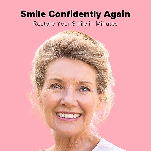 Dentemp Repair Kit - Repair-It Advanced Formula Denture Repair Kit - Denture Repair Kit Repairs Broken Dentures - Denture Repair to Mend Cracks & Replace Loose Teeth (Value Size)