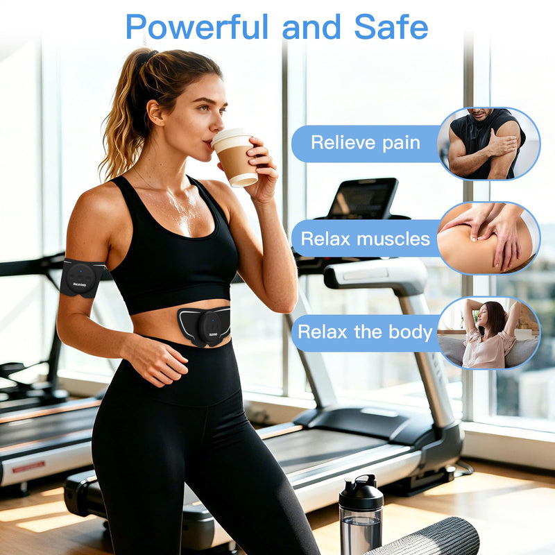 Dual Host Wireless TENS Unit Muscle Stimulator with APP Control | 26 Modes, 25 Intensity Levels, App and Button Controls, 4-in-1 Functionality (TENS, EMS, MAS, FEMALE), Independent Control