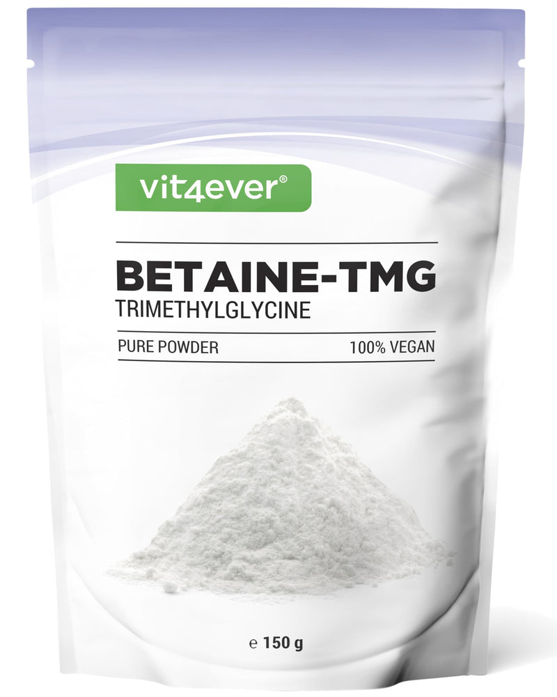 [Australia] - Betaine (TMG) - 150 g - Betaine from sugar beet - 99% purity - Trimethylglycine - High dosage - Vegan 