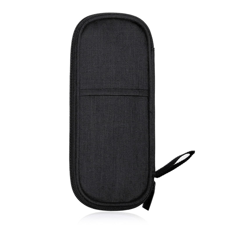 [Australia] - Insulin cooler bag with 2 ice packs, diabetic medication bag, TSA diabetic bag for insulin pen, Epipen, insulin and other diabetes accessories, medication cool box when traveling (black) Black 