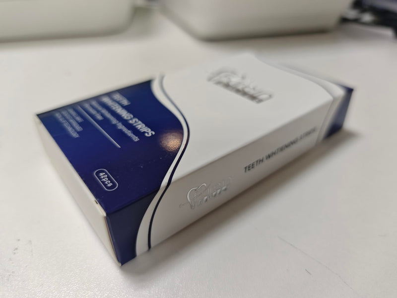 [Australia] - Teeth Whitening Strips, Mint Flavour Whitening Strips with Peroxide Free Formula -Gentle Dental Care & Fresh Breath - Pack of 42(21days Treatments) 