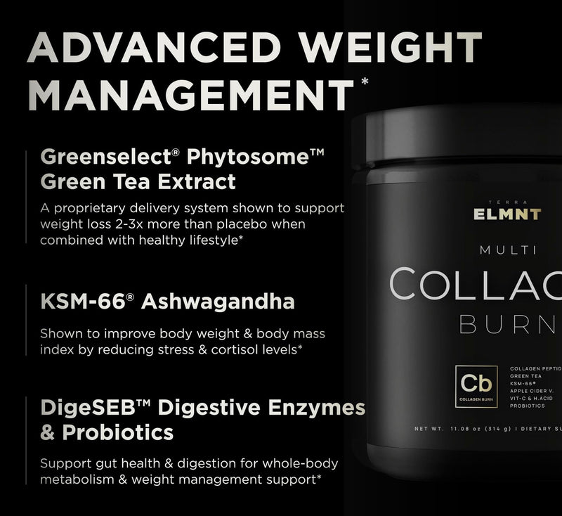 Super Collagen Powder for Women Weight Loss + Beauty w. Probiotics, Hyaluronic Acid, ACV, KSM-66, Biotin - Premium Multi Collagen Peptides Protein Supplement Colageno for Women (Unflavored) Unflavored