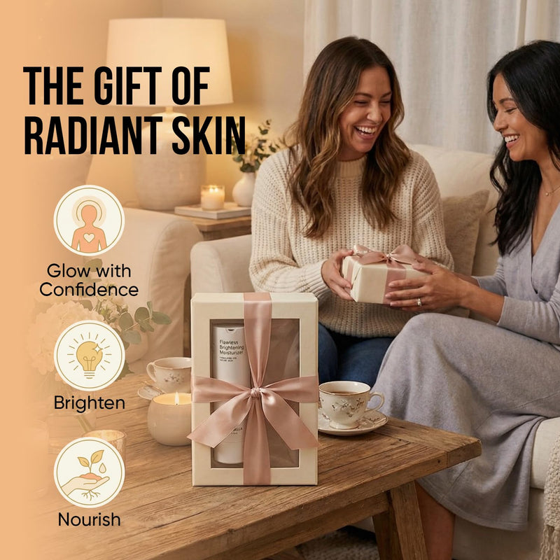 Flawless Niacinamide Brightening Moisturizer, Dark Spot Cream | Multi-active dark spot corrector with tranexamic acid, alpha arbutin & vitamin C. Fades hyperpigmentation on mature skin.