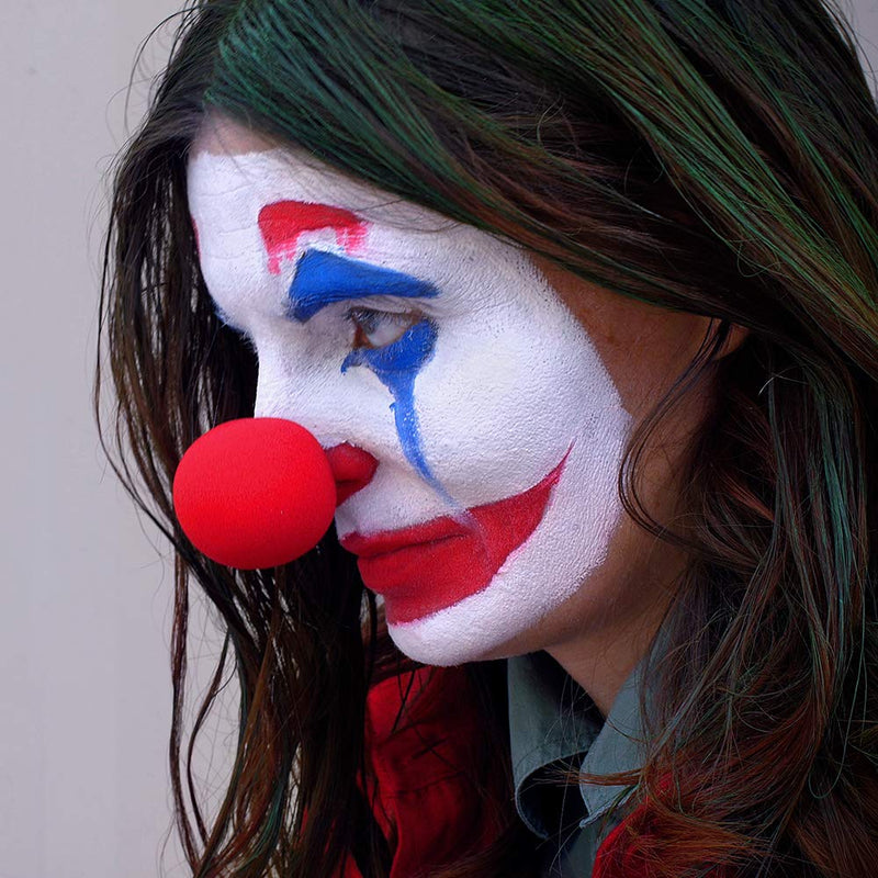 [Australia] - Graftobian Chaos Clown Makeup Kit - Complete 10 Piece Set for Joker Jester or Clown Halloween Costume - Full Color Instructions (Standard) Standard 