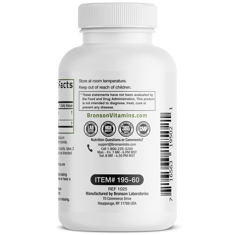 Bronson Quercetin with Bromelain 2-in-1 Wellness Support, 60 Capsules | Antioxidant & Immune Support, Non-GMO, Gluten-Free & Soy-Free 60 Count (Pack of 1)