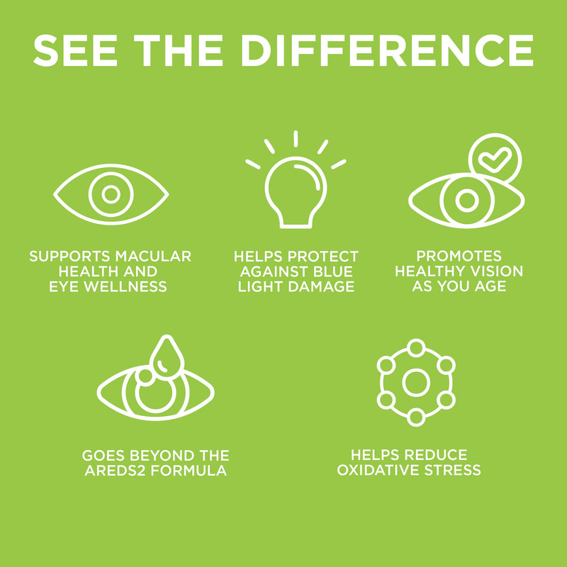 [Australia] - EyeScience Macular Health Beyond AREDS2 Formula, Advanced Ocular Vitamin - Containing Lutein, Zeaxanthin, Bilberry, and Vitamins C, D, E, and B6 (60 Day Supply) 1 