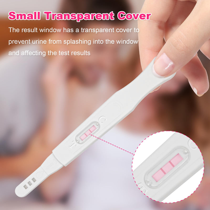 [Australia] - Pregnancy-Test Sticks-HCG Pink-Clear Early-Detection 3Count in 30 Seconds Individually Wrapped White-pink 
