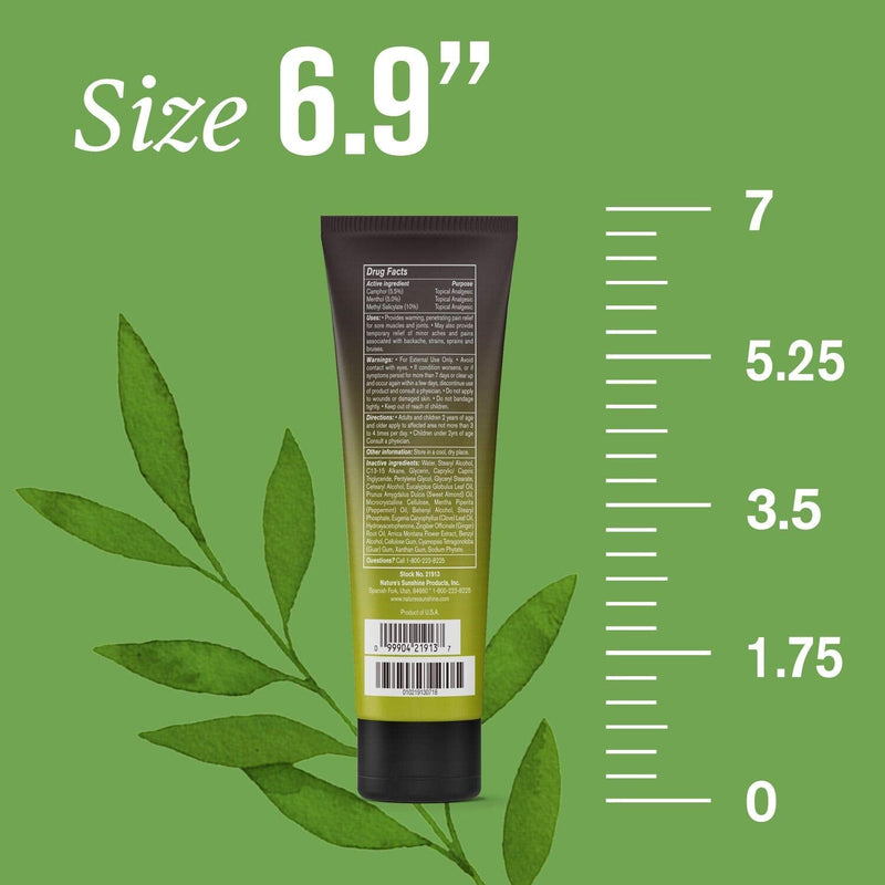 [Australia] - Tei-Fu Muscle Recovery Lotion by Nature's Sunshine, Natural Pain Relief Cream Made With Essential Oils Penetrates Deep to Provide Back Pain Relief for Sore Muscles and Joints, Paraben-free 