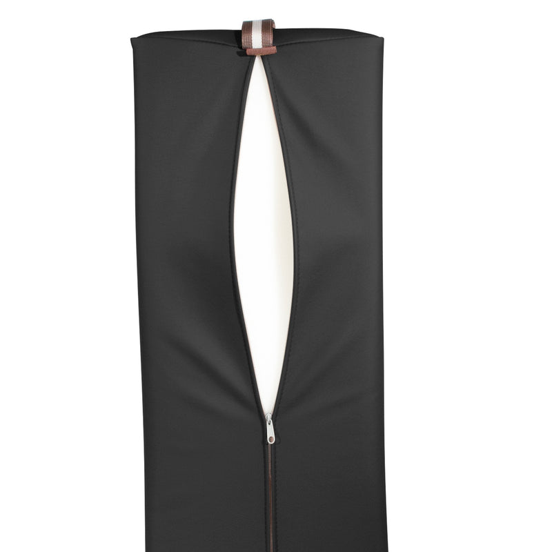 [Australia] - Master Massage 9"x26" Semi-round Massage Bolster -black Black 