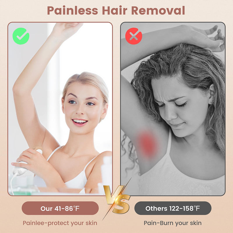 [Australia] - IPL Hair Removal Device, Hair Removal for Women and Men at home for Armpits Legs Arms Bikini Line，model S3 