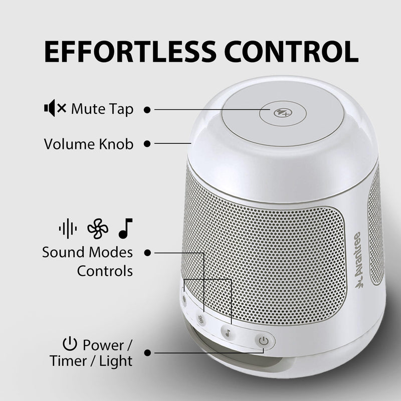 [Australia] - Avantree Dream - sleep aid sleep aid white noise sound machine with 28 audio options, timer breathing night light function, sleep speaker easy to use in the bedroom or yoga studio 