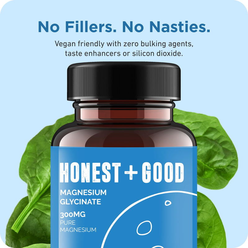 Beef Marrow Bone Broth Powder & Magnesium Glycinate Bundle | Honest + Good | Collagen, Protein. Electrolytes & Amino Acids | Daily Gut, Recovery & Relaxation Support | UK Made